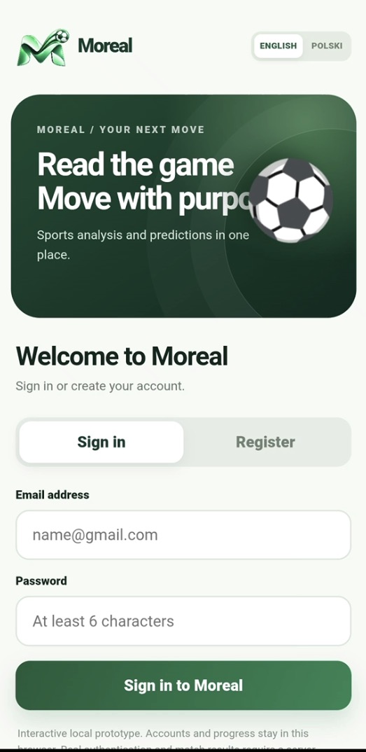 Installation screenshot 15: Sign in or register